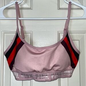 Pink Sport • Women’s Ultimate Lightly Lined Sports Bar • Size Small